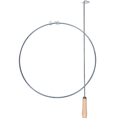 Yardwe Juguete De Anillo De Hierro Rodante Juguetes Rodantes De Aro Mano Empujando Rueda De Fuego De Viento Juguete De Anillo De Hierro Rodante Entrenador De Equilibrio Tradicional