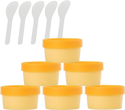 Pots cosmétiques roses de 200ml pour organiser vos masques de soin maison - 6