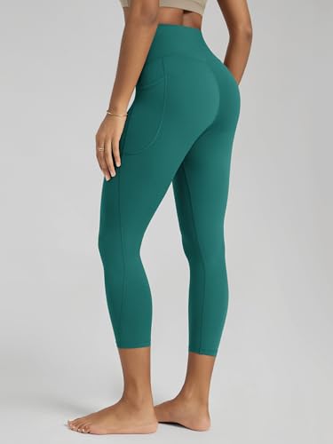 Image of ODODOS Buttery Soft Lounge Yoga Leggings with Pockets for Women 23 inch / 25 inch /28 inch High Waist Yoga Pants