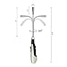 KOLIFEGOODS Butane Lighter Torch Lighter Jet Flame Long Lighter Refillable Candle Lighter Flexible Grill Lighter for Fireplace Candle Gas BBQ Fire Lighter(Butane Not Included for Shipping Safety