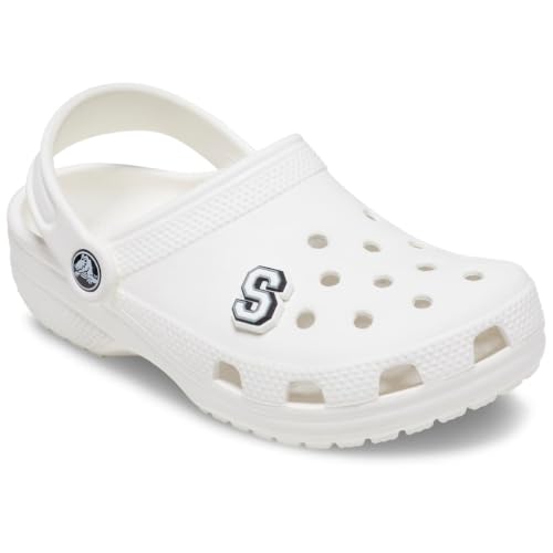 Image of Crocs Unisex-Adult Jibbitz Shoe Charms - Letter Shoe Charm Singles, Cute Crocs Charms for Girls and Boys