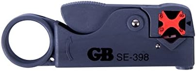 Gardner Bender SE-398 Coaxial Cable Cutter & Stripper RG-59 & RG-6, 3 Step, 6-1/4" , Black image 2