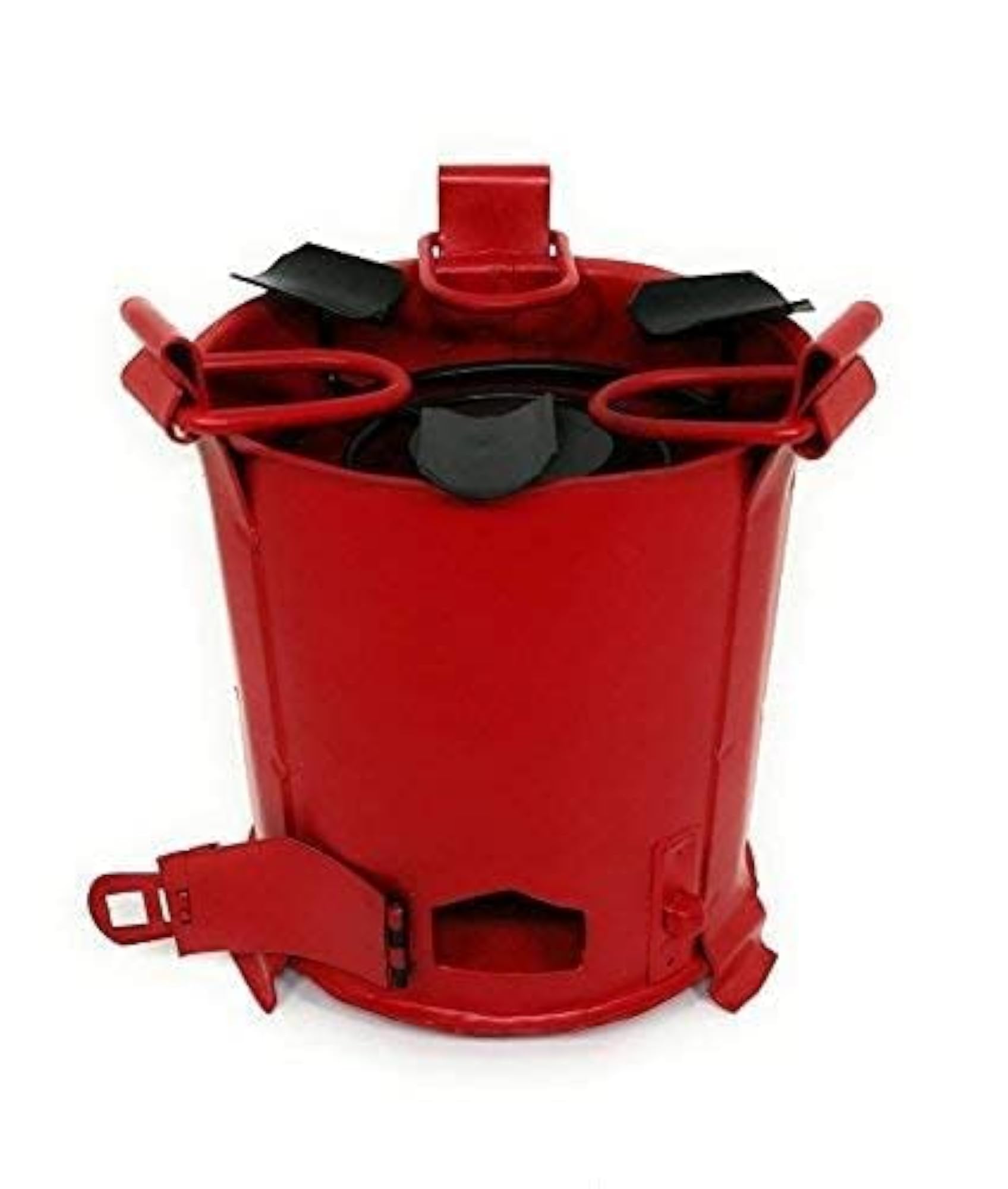 Angeethi BBQ Style Metal Ashtray, Durable Iron Design