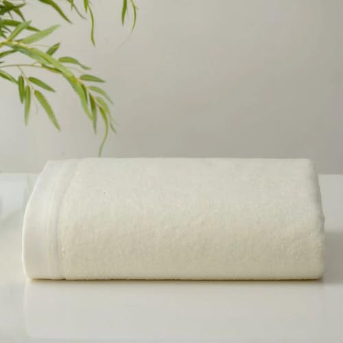 Image of Spread Spain Bamboo Towels for Bath, Towels for Bath Large Size, Bamboo Bath Towel High Absorbent & Soft, 360 GSM, 4pc Set Bath Towel for Men /Women