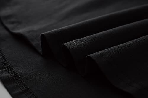 Image of KLIEGOU Men's 100% Cotton Longline T-Shirt, Pre-Shrunk Soft