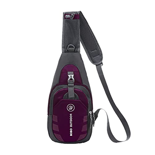 Fkstyle ボディバッグ 撥水加工 カジュアル ストリート スポーツ アウトドア メンズ 軽量 [並行輸入品]