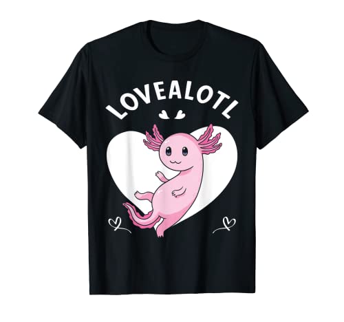 Salamander Love Axolotl Camiseta