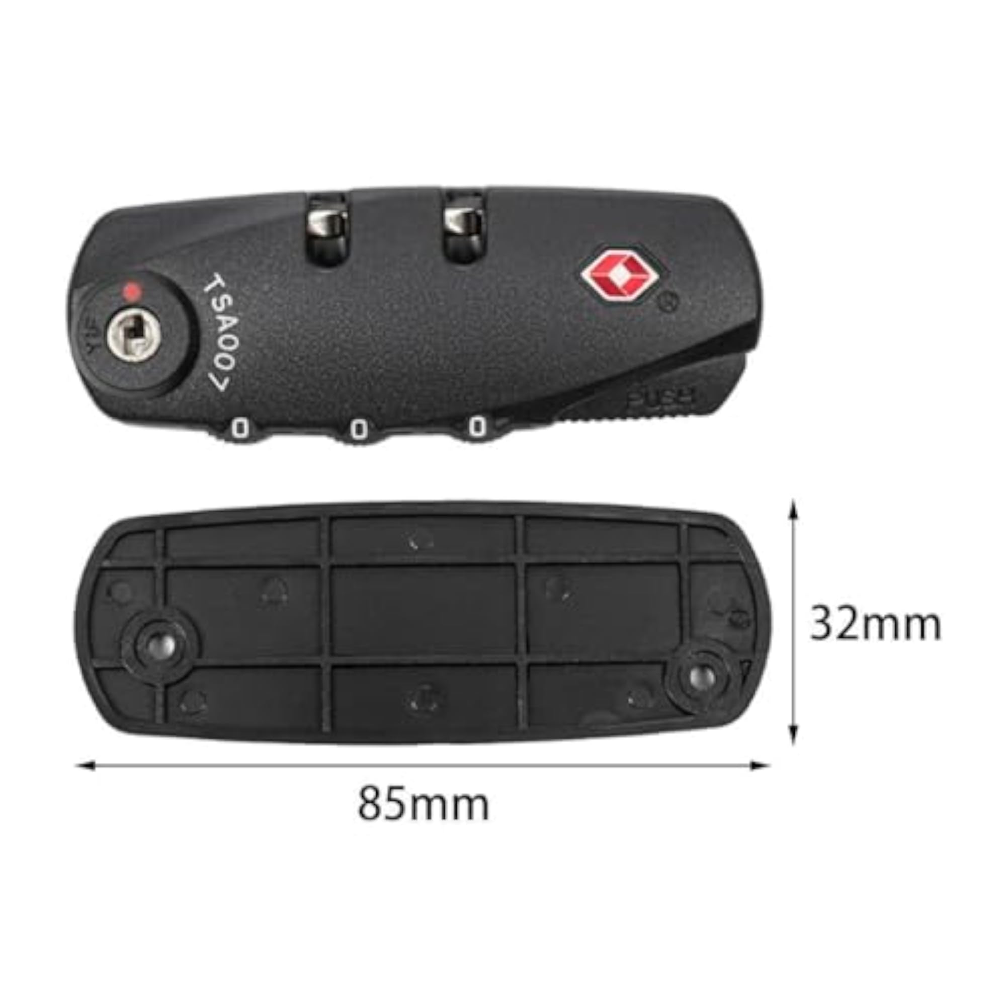 TSA Approved Dial Lock for Luggage Security