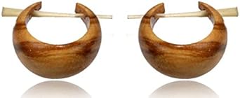 Orecchino di legno uomo thumbnail classifica