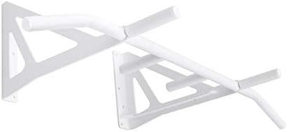 Pull-up bar for the wall by Hold Strong Fitness, custom-made for mounting above the door frame or in deep rooms, HS-KU-W6W, white