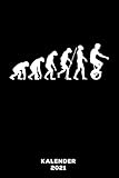  Einrad Evolution: Kalender 2021 und Jahresplaner von Januar bis Dezember mit Ferien, Feiertagen und Monatsübersicht  Organizer, Taschenkalender und Organizer für 1 Jahr