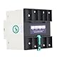Dual Power Automatischer Transferschalter 2P Mini ATS 35 Mm DIN-Schiene Generator-Umschalter AC220V für Fabriken Einkaufszentren (100A)