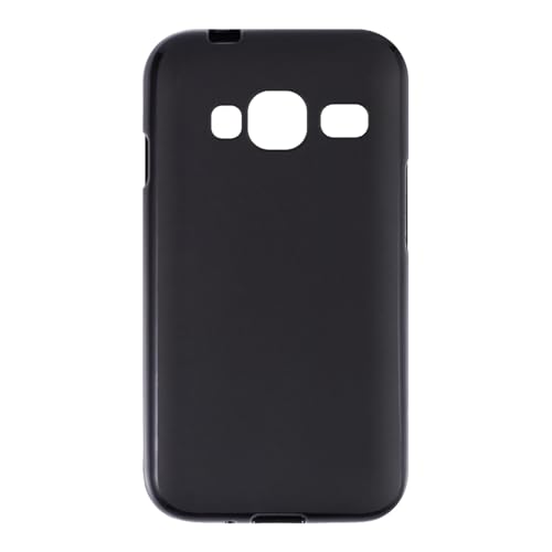 Shantime Soft Case Compatible with Samsung Galaxy J1 Mini Prime, Slim Shockproof Bumper Protective Back Cover, Anti-Scratch Flexible Shell, Grip-Friendly(Black)