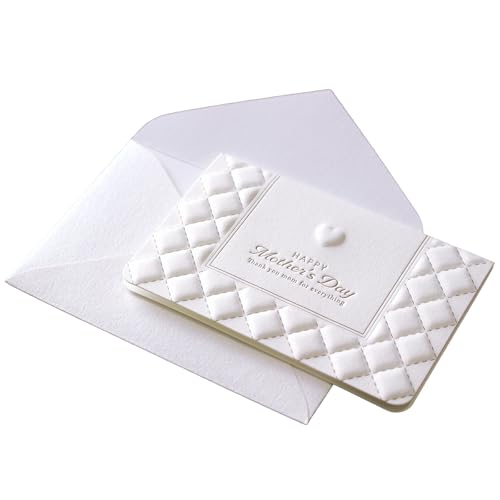 BAY LETTERPRESS ~jTCY bZ[WJ[h ̓J[h ܂ t ň n[g G{X Mother's Day 91×57mm