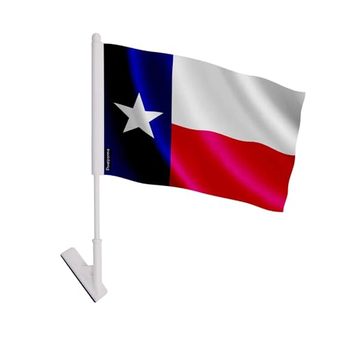 Drapeau adhésif Texas en polyester lot de 10 pour décoration