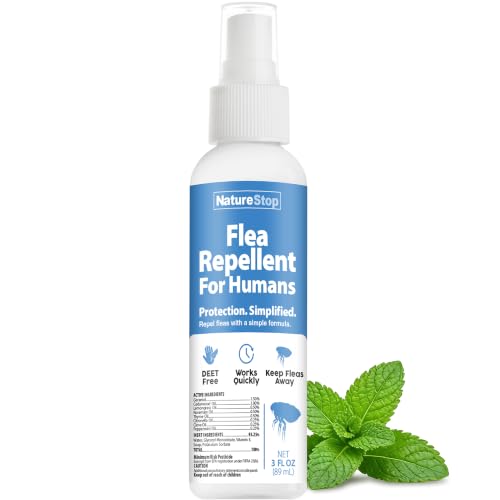 NatureStop Flea Repellent for Humans (3oz)