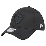 New Era Men's Black Las Vegas Raiders Hydro 39THIRTY Flex Hat