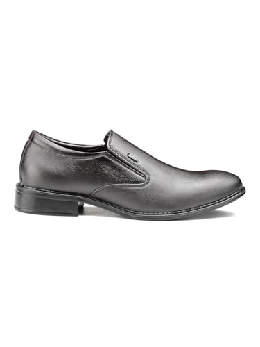 Image of Lee Cooper LC1474E2R Men's Lightweight Leather Shoes | Comfortable, Stylish Slip-On Formal Footwear for Office, Business 40EU 6UK