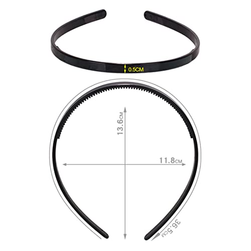 WJI 9 Pezzi Cerchietto Uomo Donna,Cerchietti per