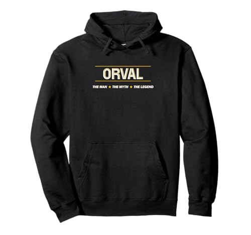 Photo de Orval – The Man the Myth the Legend | Mythos Legende Name – Sweat à Capuche