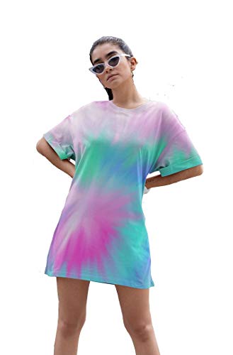 Camisetão Feminino Tie Dye Ref03 Estilo Tumblr TAMANHO: G