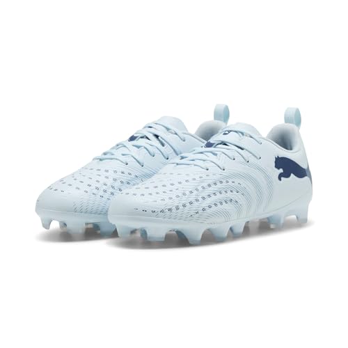 PUMA Unisex-Child Future 9 Play Firm, Artificial Ground Soccer Cleats, ICY Blue-Blue Jewel SS26, 5.5, Big Kid by PUMA - Used condition - Image 2