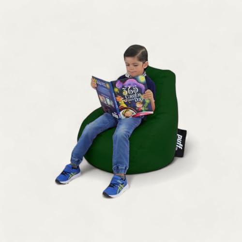 Recopilación de Puff Mx favoritos de las personas. 46 PUFF MX Sillón Pera Kids. ¡El Asiento Infantil Más Cómodo y Divertido para Tus Hijos! Acabado Tipo Lona Nylon, Medidas 75 cm x 65 cm x 65 cm, Color (Verde Botella)