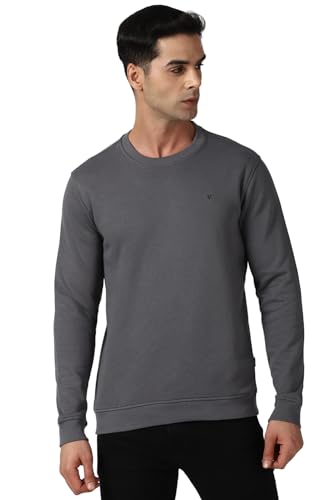 Image of Van Heusen Men's Polycotton Crew Neck Sweatshirt