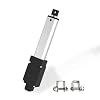 10mm 20N Mini Electric Linear Actuator 0.5 Inch Linear Motion Actuator 12V Actuators with Brackets for Cabinets, Robotics, Home Automation, Window Opener