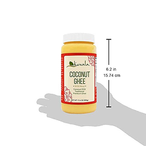 image for Kevala - Coconut Ghee Blend - Ghee Butter - Coconut Bio Oil - Clarifie