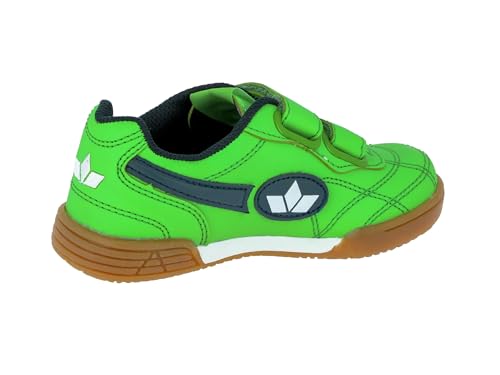 Lico Unisex Kinder Bernie V Hallenschuhe, Grün Marine Weiß, 33 EU – Ansicht 5