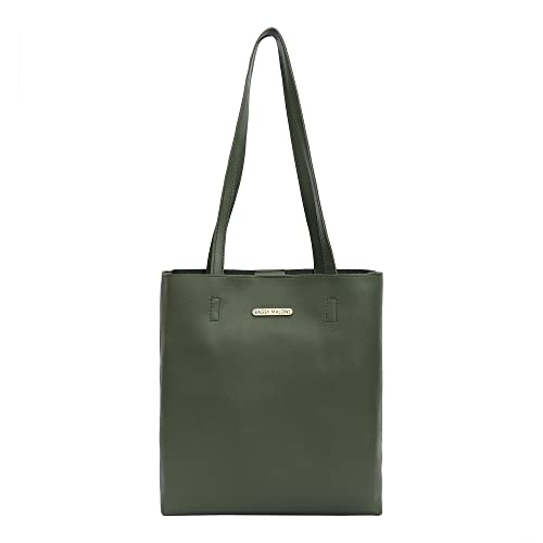Image of Bagsy Malone Women's Vegan Leather Stylish Tote Bag Pack of 5 | Ladies Purse Handbag | Womens Day Gift