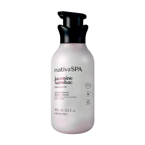 O Boticário Nativa SPA Jazmín Sambac Crema Hidratante Corporal Perfumada Loción Para El Cuerpo 400ml