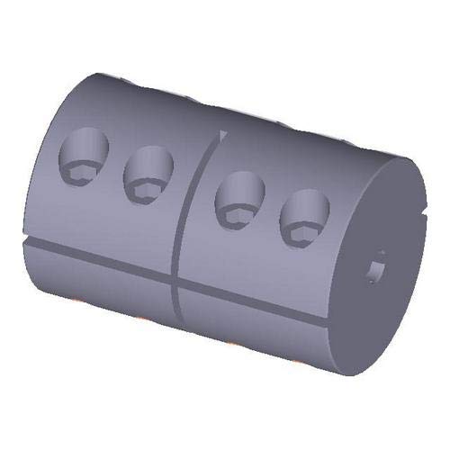 Climax Metal R2CC-075-075-S, R2CC Re-Machinable Coupling, Stainless Steel