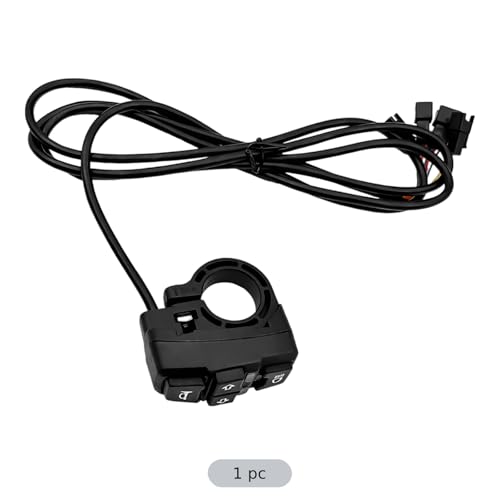 Interruptor de manillar para trayectos urbanos seguros en bicicleta eléctrica de 12V 5