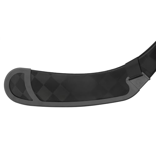 Hockey Stick Blade Protector | Lightweight No Tape Required - Fits All Curve Shapes and Sizes - Street Hockey Training Equipment Guard Cover Accessories - Roller Skills Training Aids for Boys (Black)