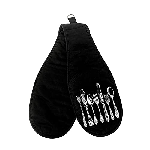 Eddingtons - Vintage Silverware Casserole Double Mitt