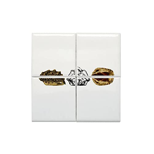 Carreaux céramique 15,2 cm illustration ancienne tortue qualité premium