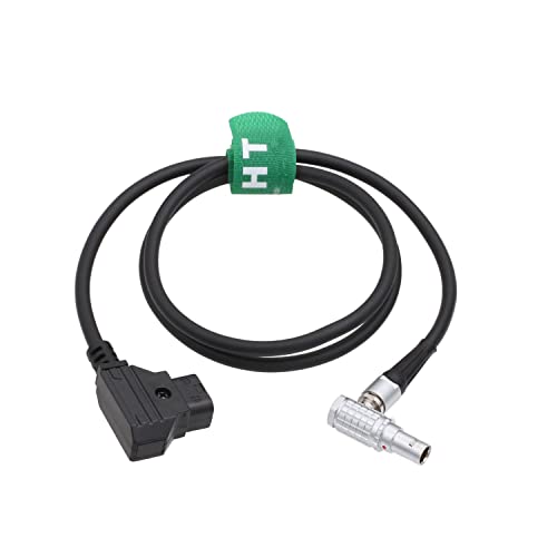 Cable de alimentación de 7 pines HangTon con conector en ángulo recto para optimizar tu motor Tilta