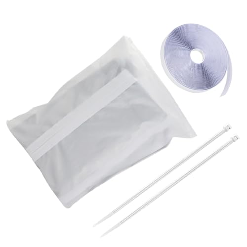 Tragbares Klimagerät Fensterkit | Trockner Abdichtungsset,Ohne Bohren Energieeffizienter Fensterbausatz Mit Klettverschluss Und Reißverschluss Für...