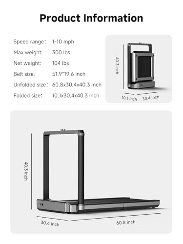 Image of WalkingPad X Series Folding Treadmill, Smart Vertical Fold