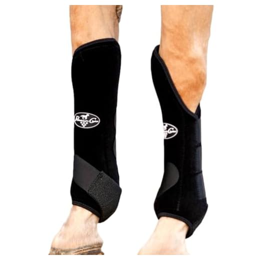 Professional's Choice SMB Combo Knee Boot | All-in-One Solution to Impact Protection and Support | Black Medium