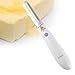 Antizer Butter Spreading Cheese Melting Ice Cream Heating Kitchen Knife Fast Heating Up With Food Grade Material And Rechargeable Lithium Ion Battery For Breakfast Or Dinner White Color