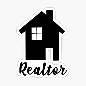 Amazon.com: Realtor Sticker Decal for Wall, Laptop, Cell, Truck Sticker ...