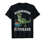 Funny Dinosaur Gardener