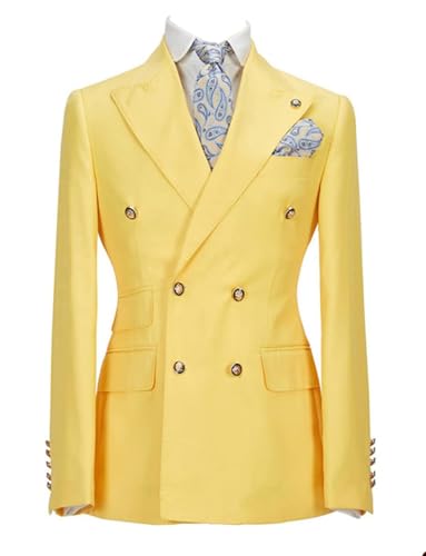 Veste à double boutonnage homme blazer haut de gamme business