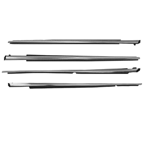 Joint de vitre Toyota Corolla 2009-2012 - Kit de 4 lèche-vitres extérieurs noir gauche et droit