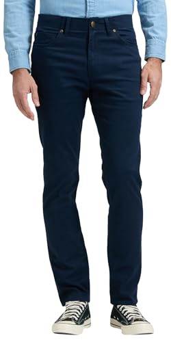 Lee Slim Fit MVP Pantalón, Remache Navy, 38W x 34L para Hombre