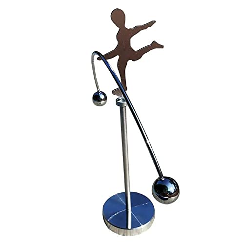 Image of AUGEN Balancing Pendulum Durable Metal Innovative Stress Relief Toy for Home Office Desktop Gift Decoration (1 Piece, 7709A4)