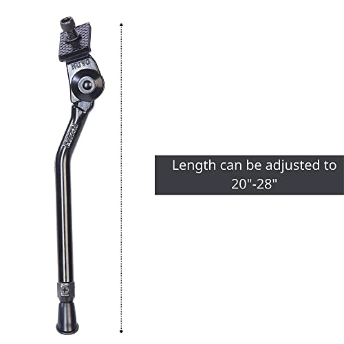 N+1 Bike Kickstand -Adjustable Aluminum Alloy Center Mount Bike Kickstand For 20"-28" Inch Mountain Bikes, Road Bikes, Bmx, Mtb, And Kids’ Bicycles #TOP2